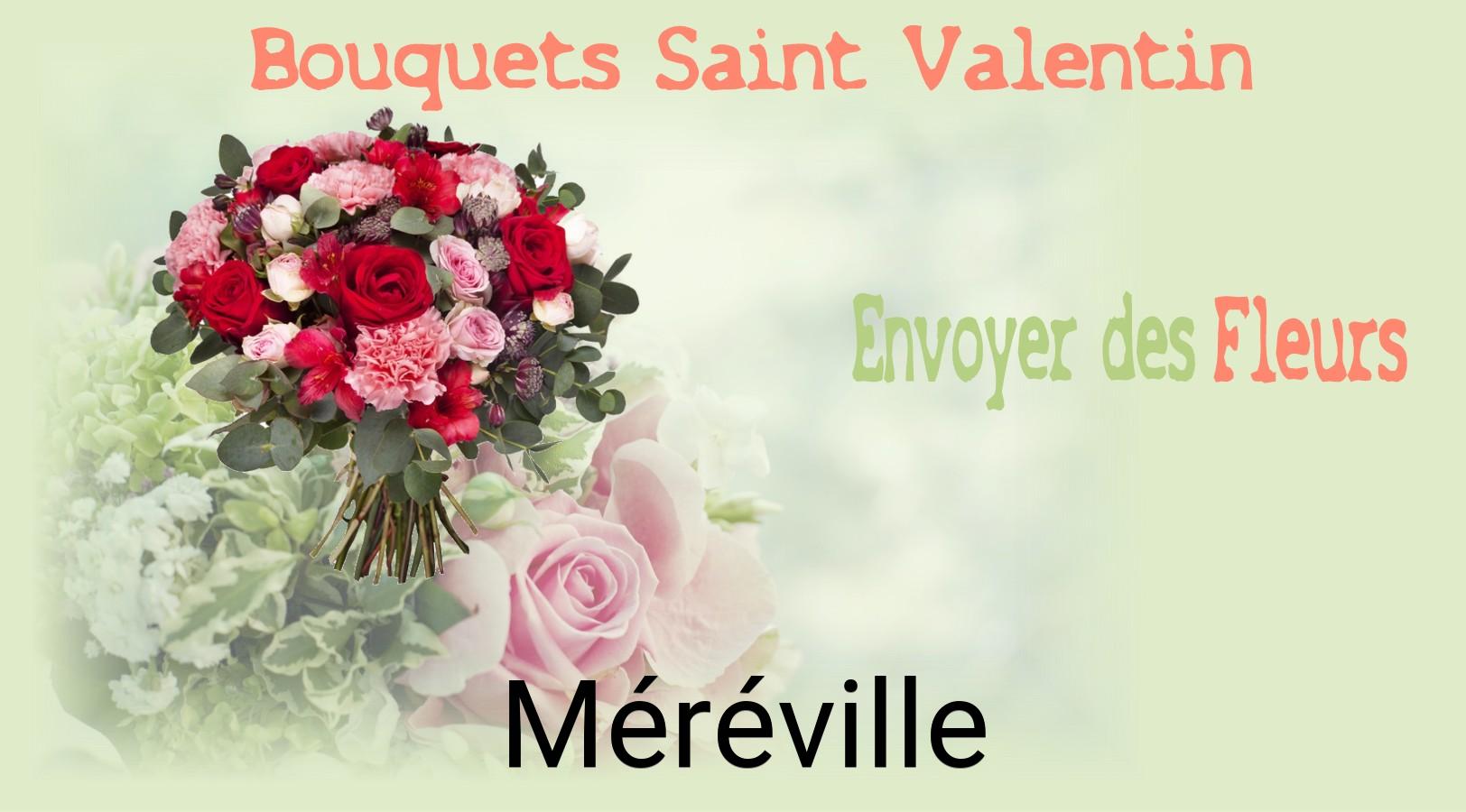 Roses de Saint-Valentin livrées à Méréville